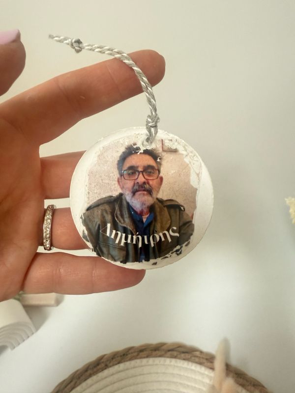 Anhänger Epoxidharz mit Foto