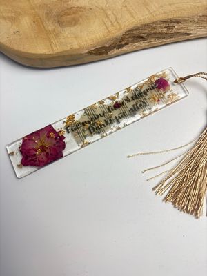 Lesezeichen „Rosen“  für Lehrer
