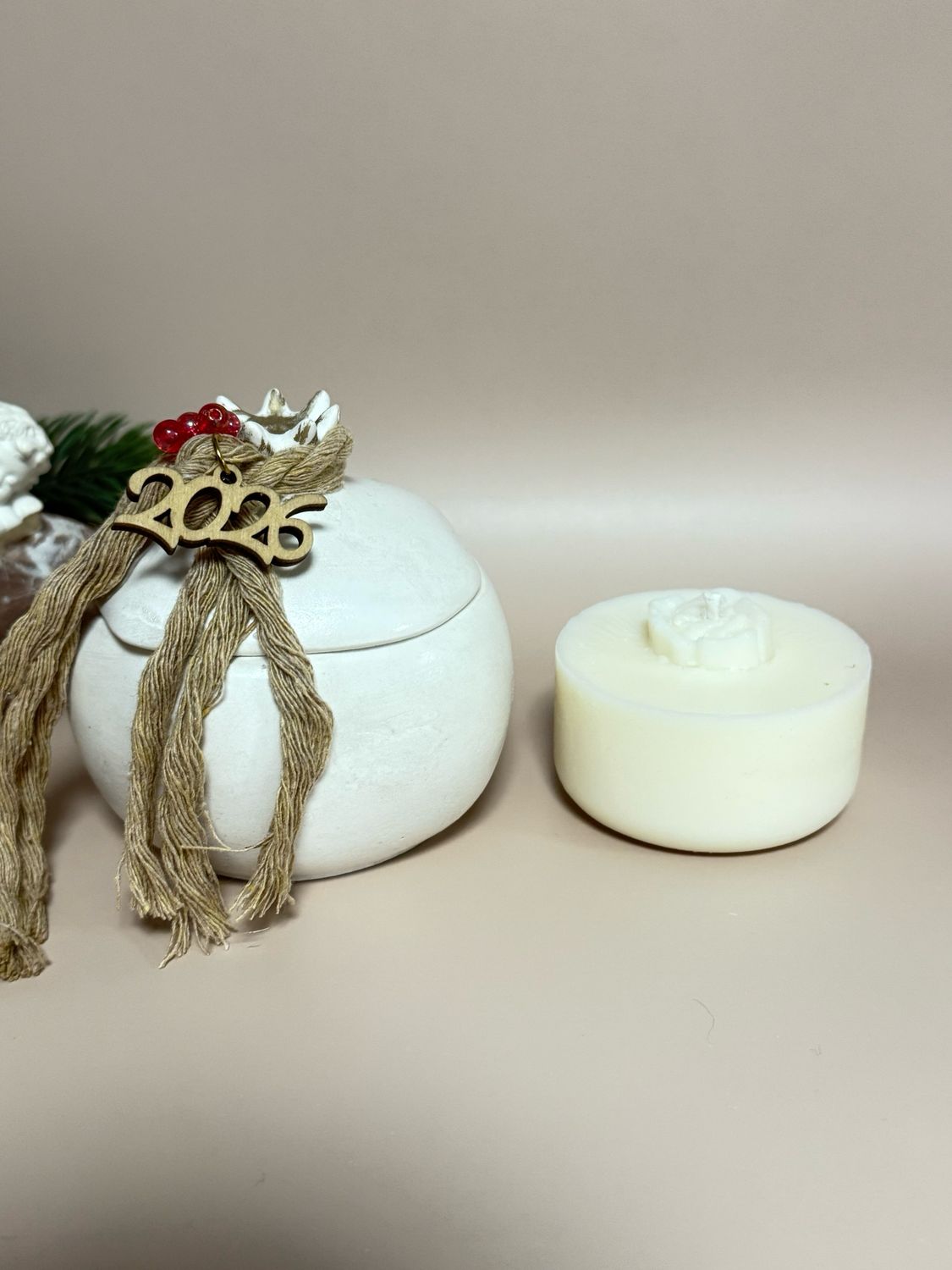 Refil Kerze zum Nachfüllen Granatapfel