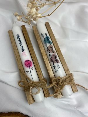 Kerze bedruckt Kerze bedruckt