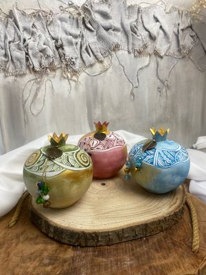 Granatapfel handgemalt    