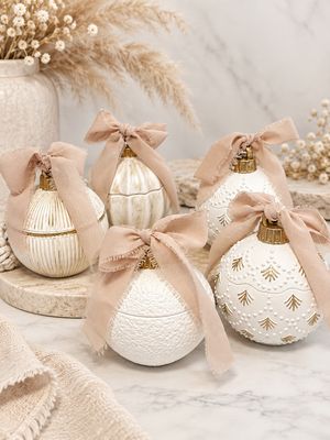 Christbaumkugel – Aroma Weihnachtskerze