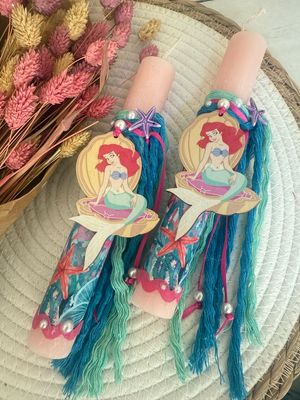 Osterkerze Meerjungfrau