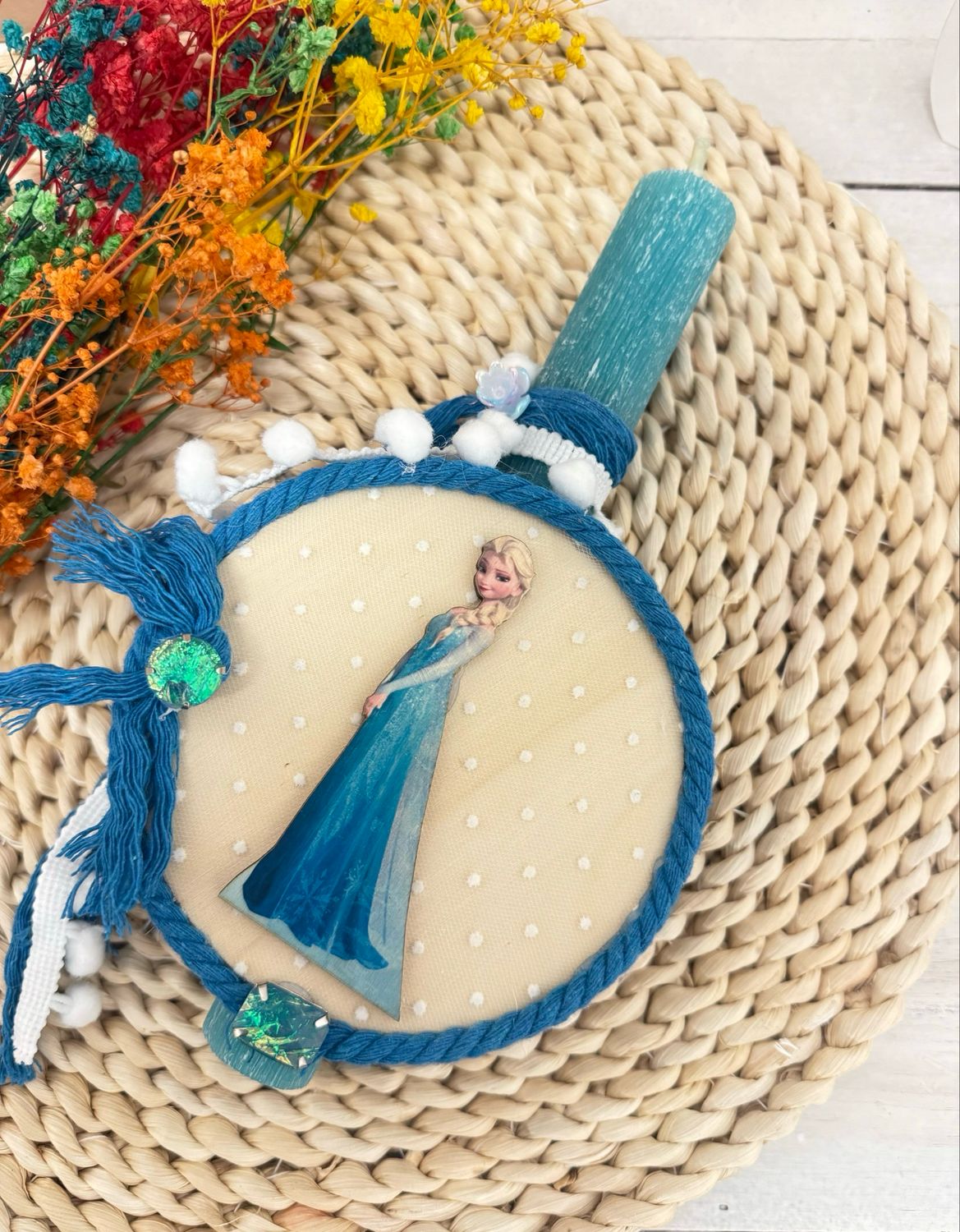 Osterkerze Prinzessin Osterkerze Prinzessin