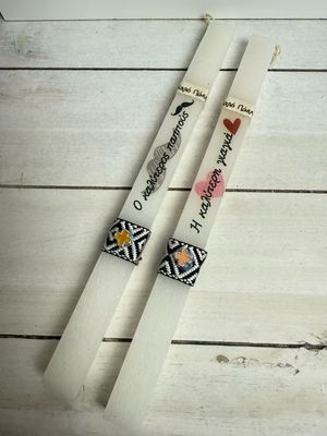 Osterkerze Oma Opa Osterkerze Oma Opa