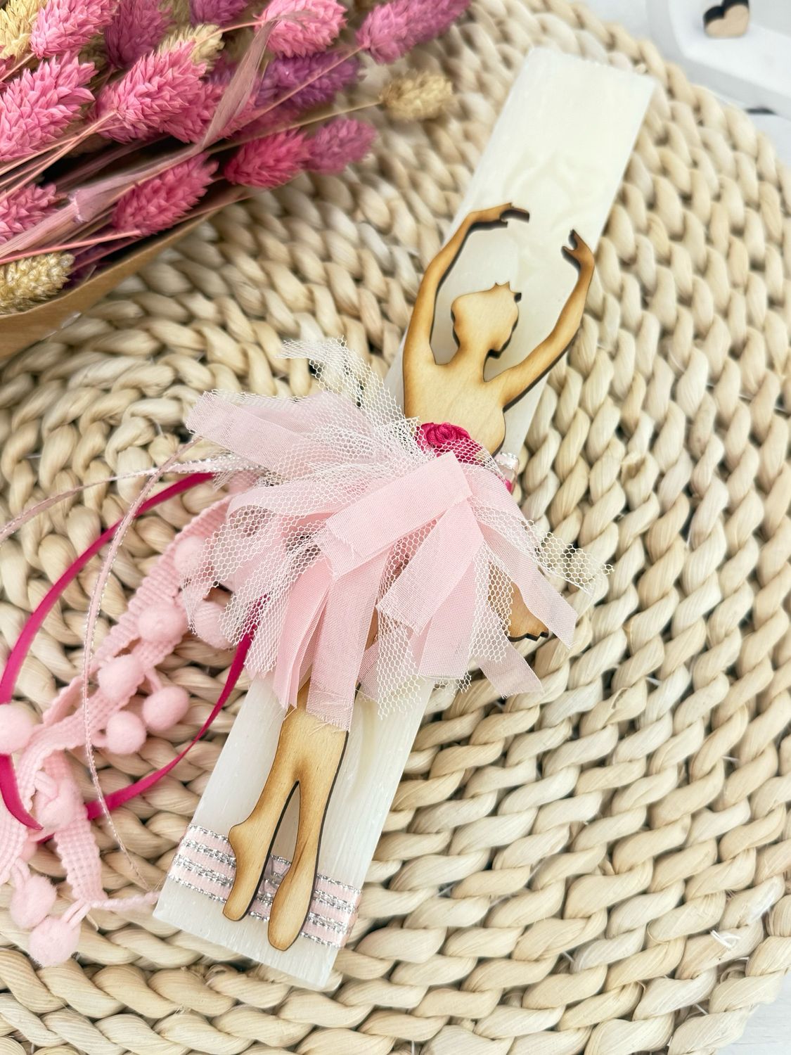 Osterkerze Ballerina