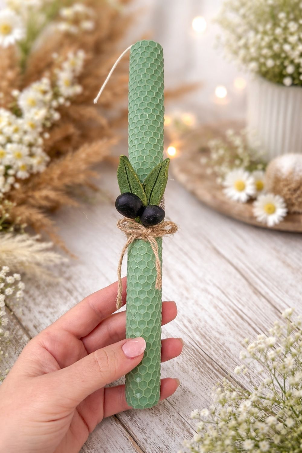 Osterkerze Bienenwachs Osterkerze Bienenwachs