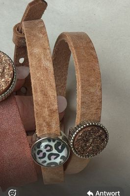 Set Osterkerze Tablett Schmuckkasten und Lederarmband