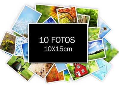 10 fotos 10x15cm