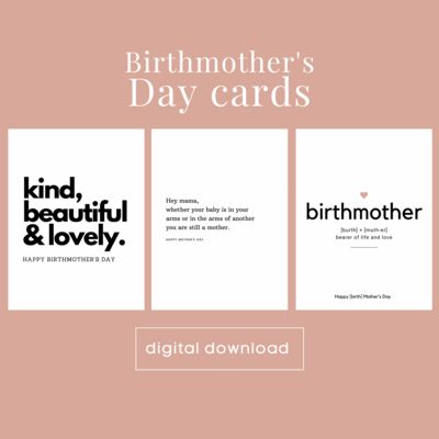 Mother’s Day Cards For Birthmoms | pdf download