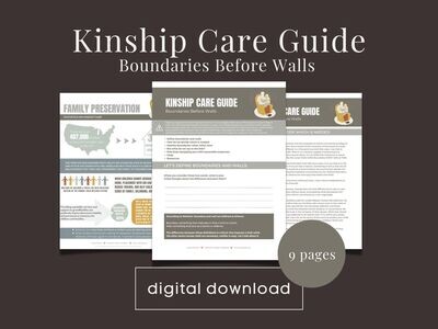 Kinship Care Guide | Boundaries Before Walls | Digital Download
