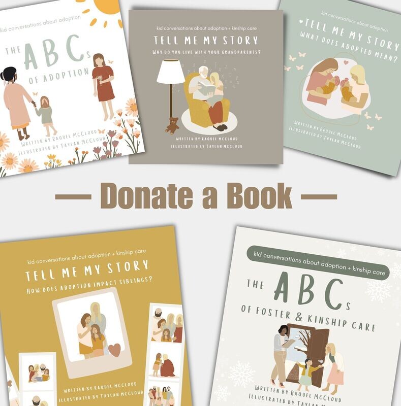 DONATE AN ADOPTION BOOK