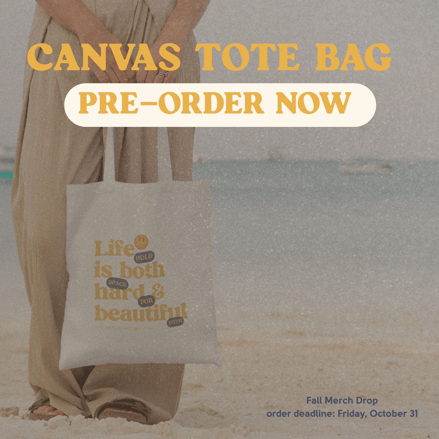 Canvas Tote PREORDER | Life is Both