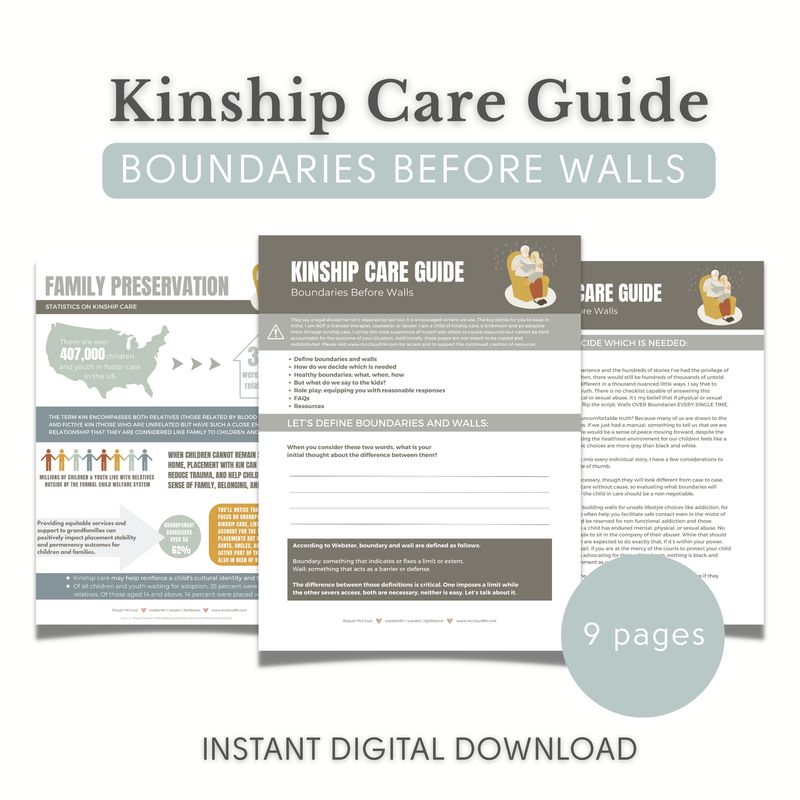 Kinship Care Guide | Boundaries Before Walls | Digital Download