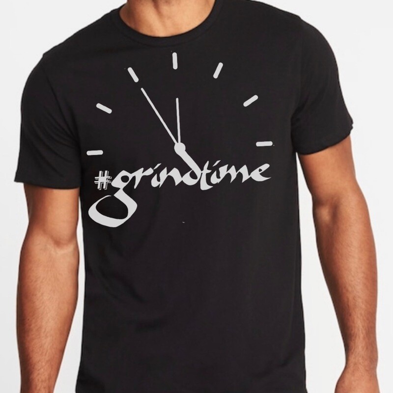 Black/white Grindtime Tee