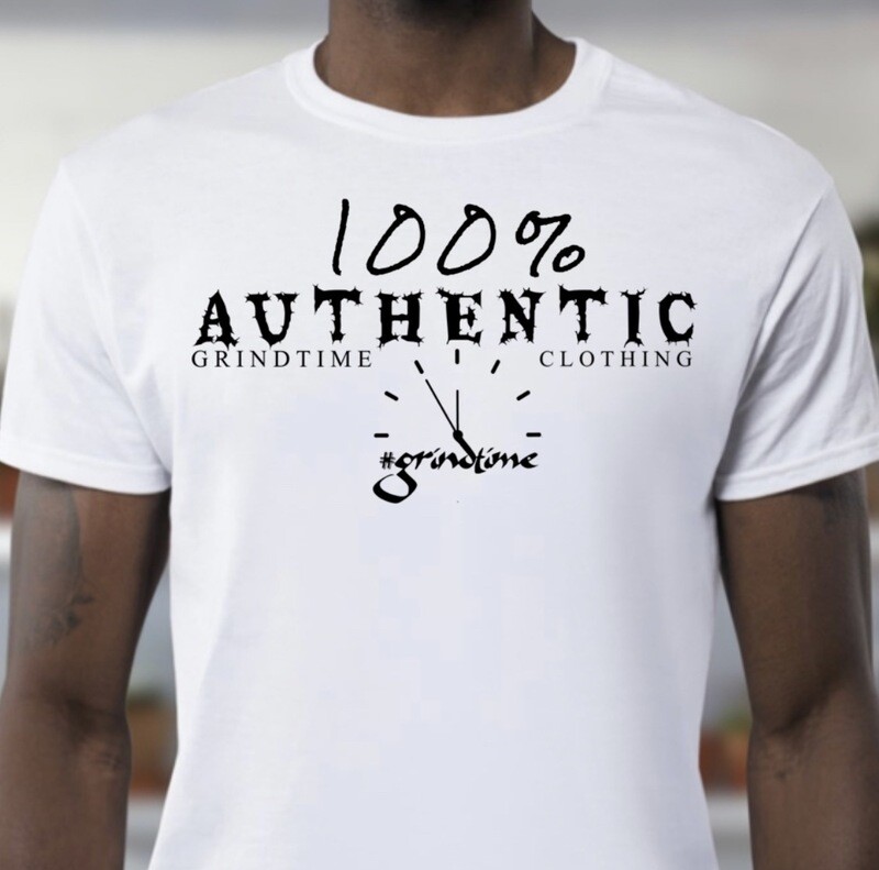 White/black 100% Authentic