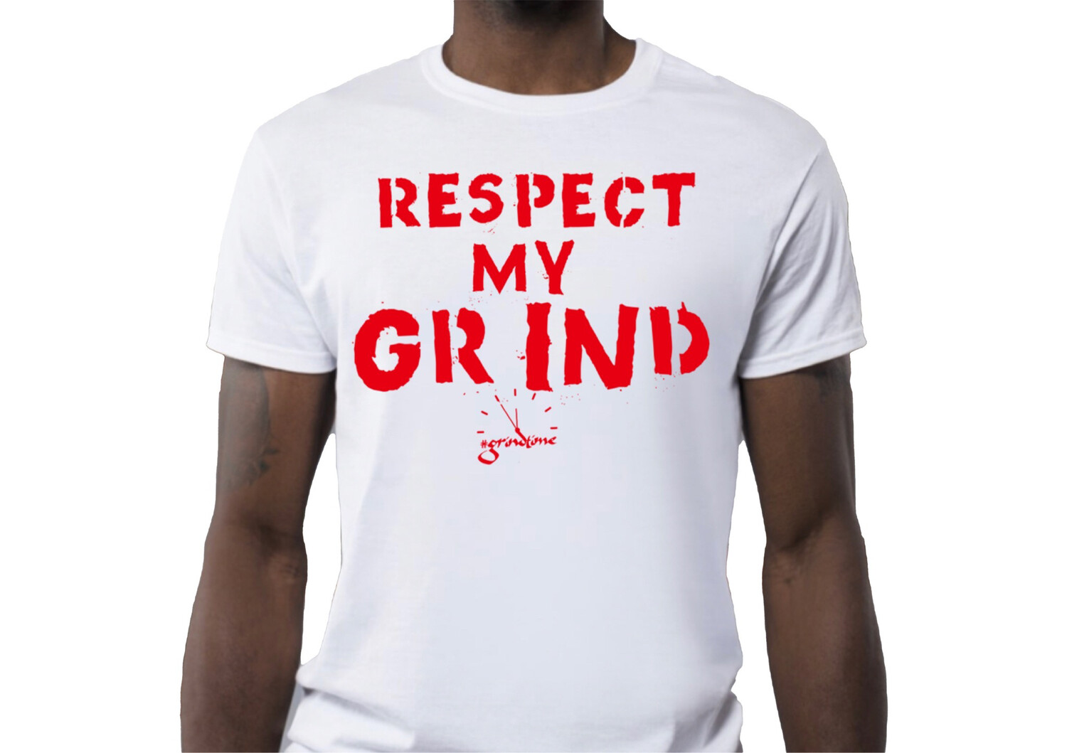 Respect White/red