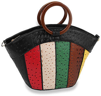 Colorful Embossed Tote Set