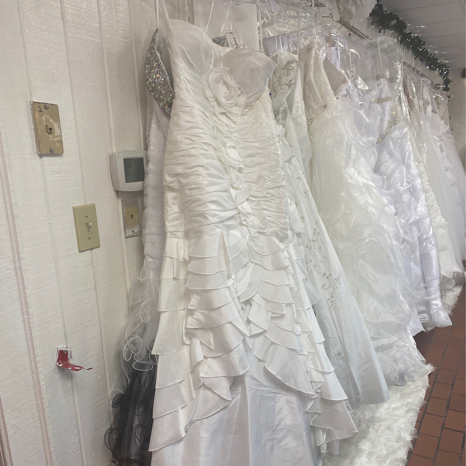 Stunning Plain Wedding Gown