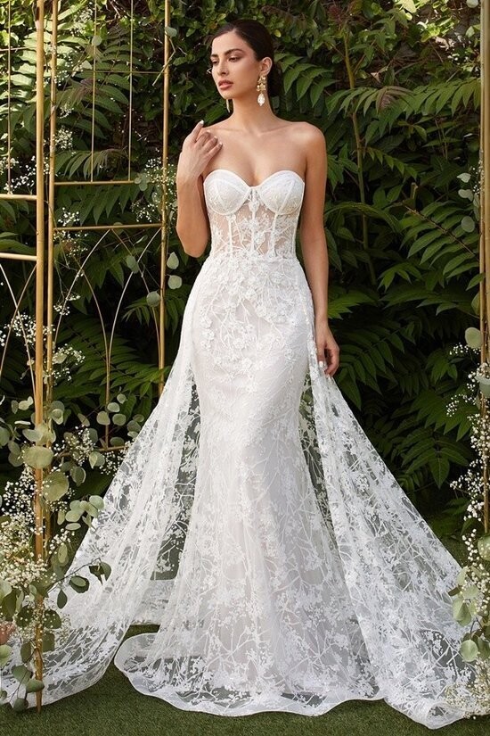 Gorgeous Beaded Wedding Gown