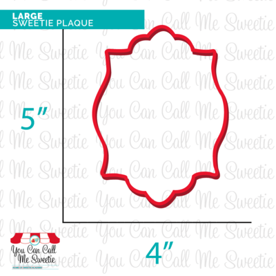 Sweetie Plaque- LARGE FOR BELLE ROSE CLASS