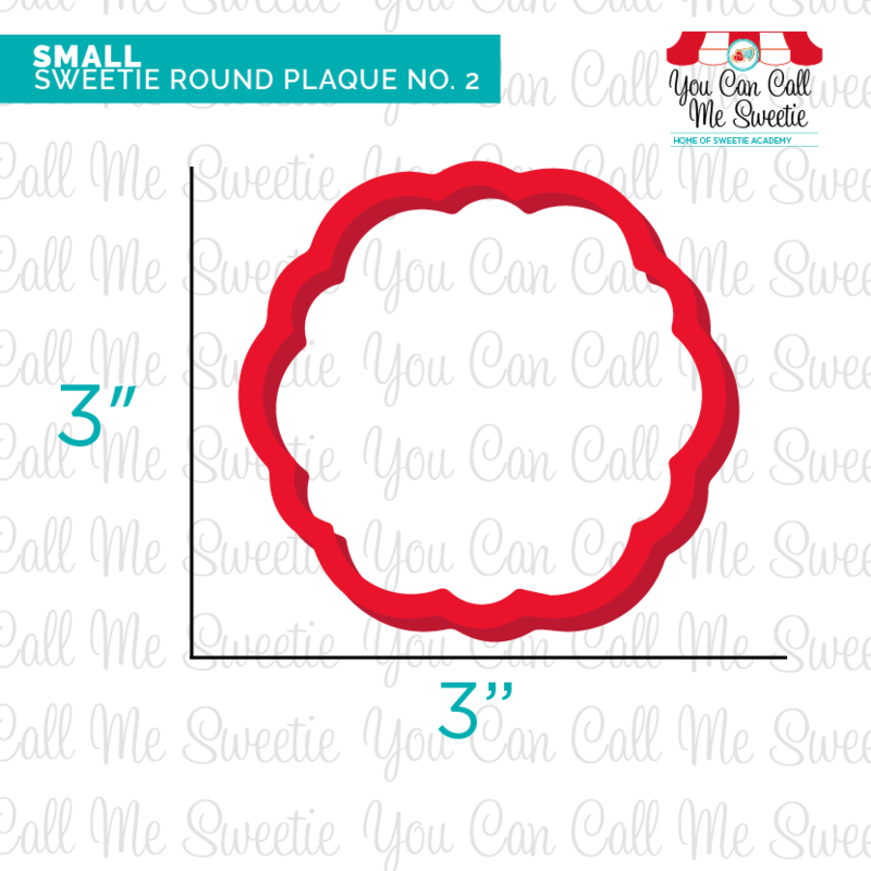 Sweetie Round Plaque No.2