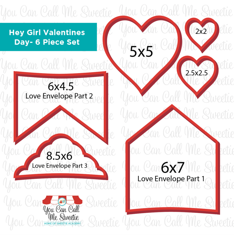 Hey Girl Valentines Day Set