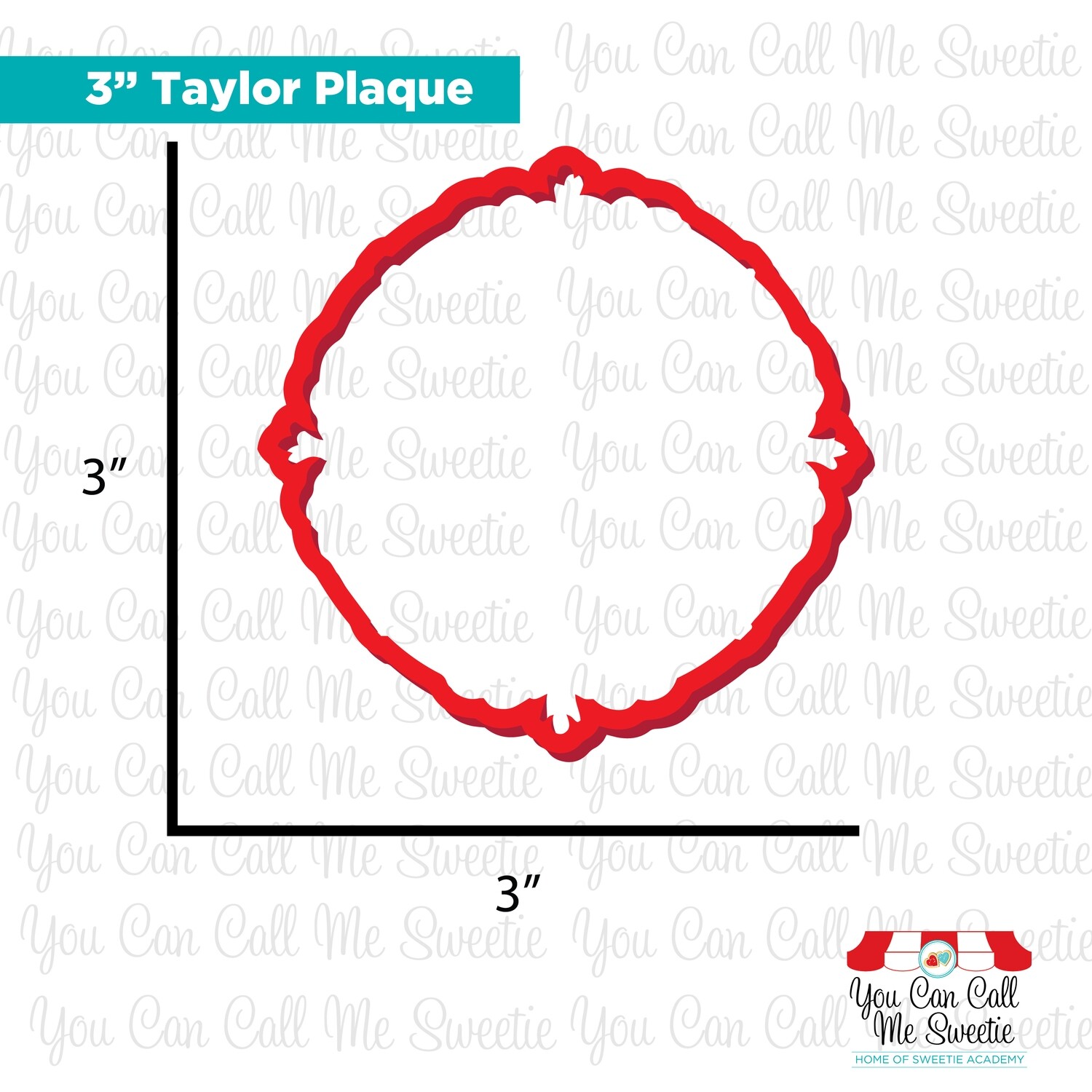Taylor Plaque- 3 Sizes Available