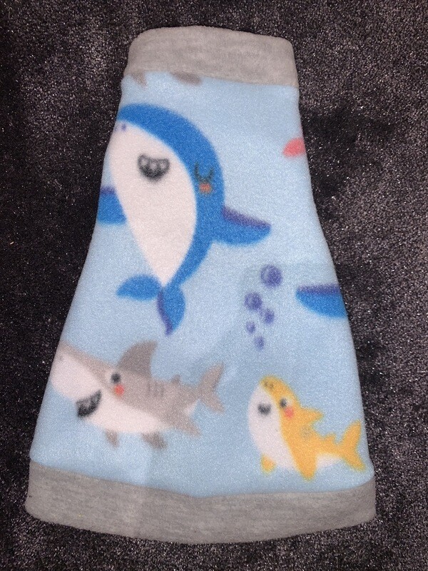 Shark Attack W Grey Trim