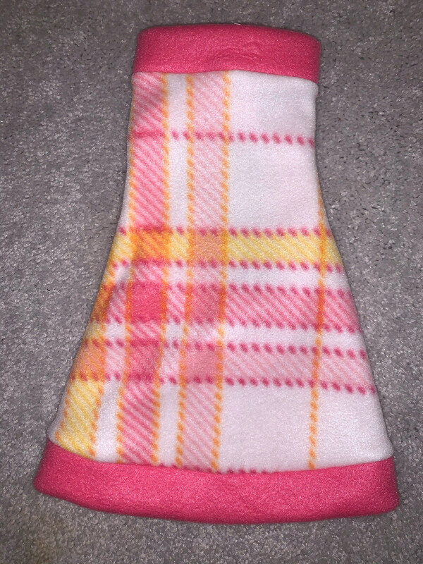 Spring Plaid W Pink Trim