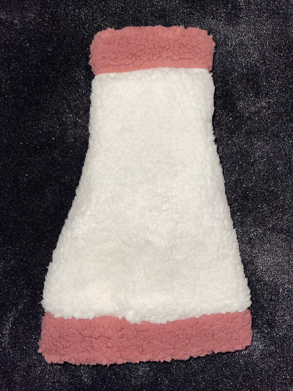 Baa Baa Ivory And Dusty Rose Sheep (Large)