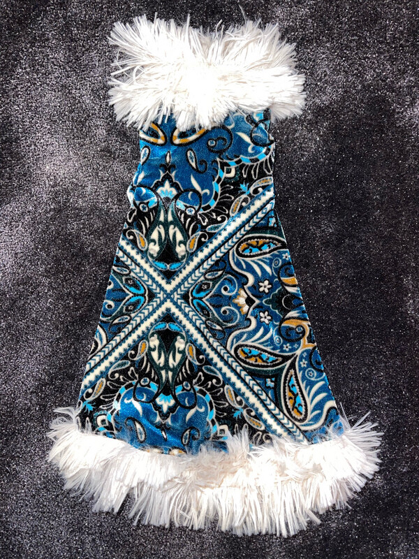 Faberge W Cream Faux Fur Trim