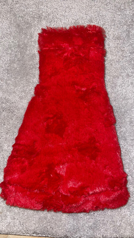 Fuzzy Bunny Red Star
