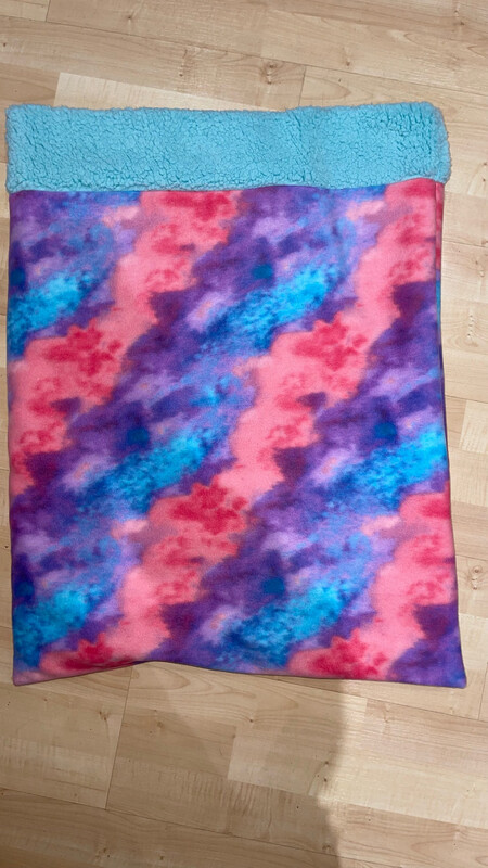 Sleeping Sack Medium Psychedelic Sorbet W Sherpa Lining