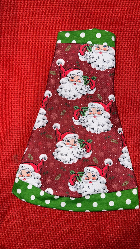 Kris Kringle W Polka Dot Trim