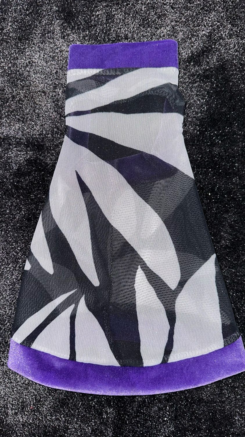 Night Swimming W Velvet Trim (Medium)
