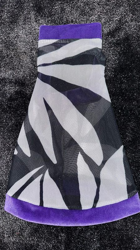 Night Swimming W Velvet Trim (Medium)