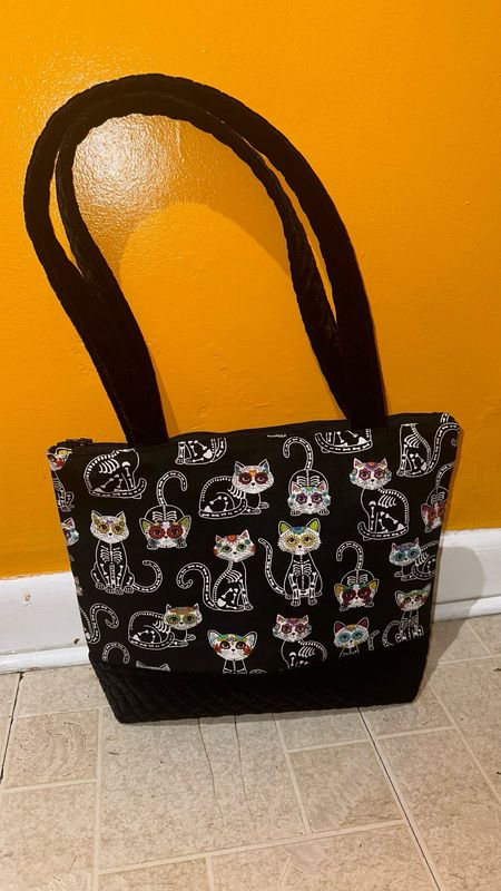 Day Of The Dead Kitties Handbag
