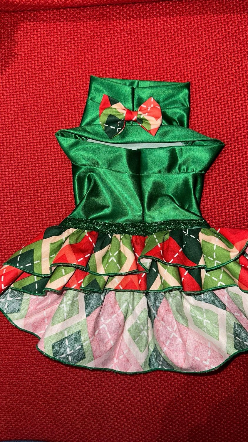 Argyle Holiday Dress
