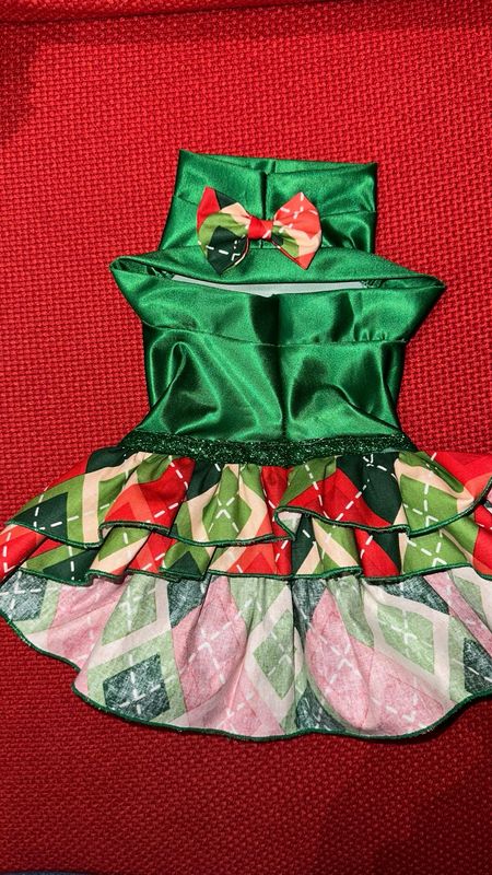 Argyle Holiday Dress