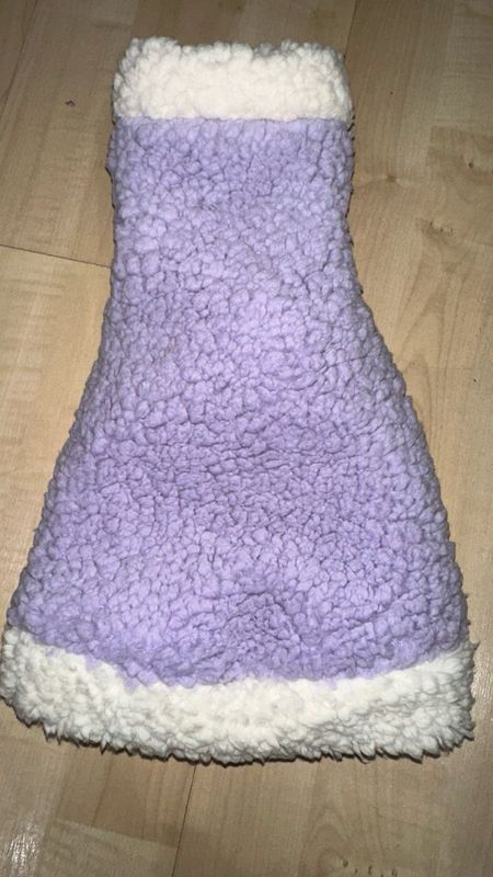 Baa Baa Lilac And Ivory Sheep (Medium)