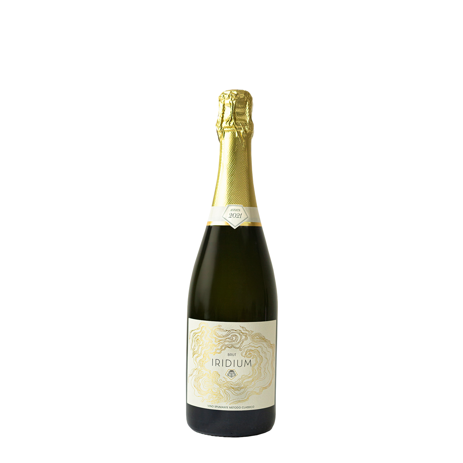 Iridium Brut 2021 - Colli Piacentini Denominazione di Origine Controllata Pinot Nero -  Vino Spumante Brut - Metodo Classico