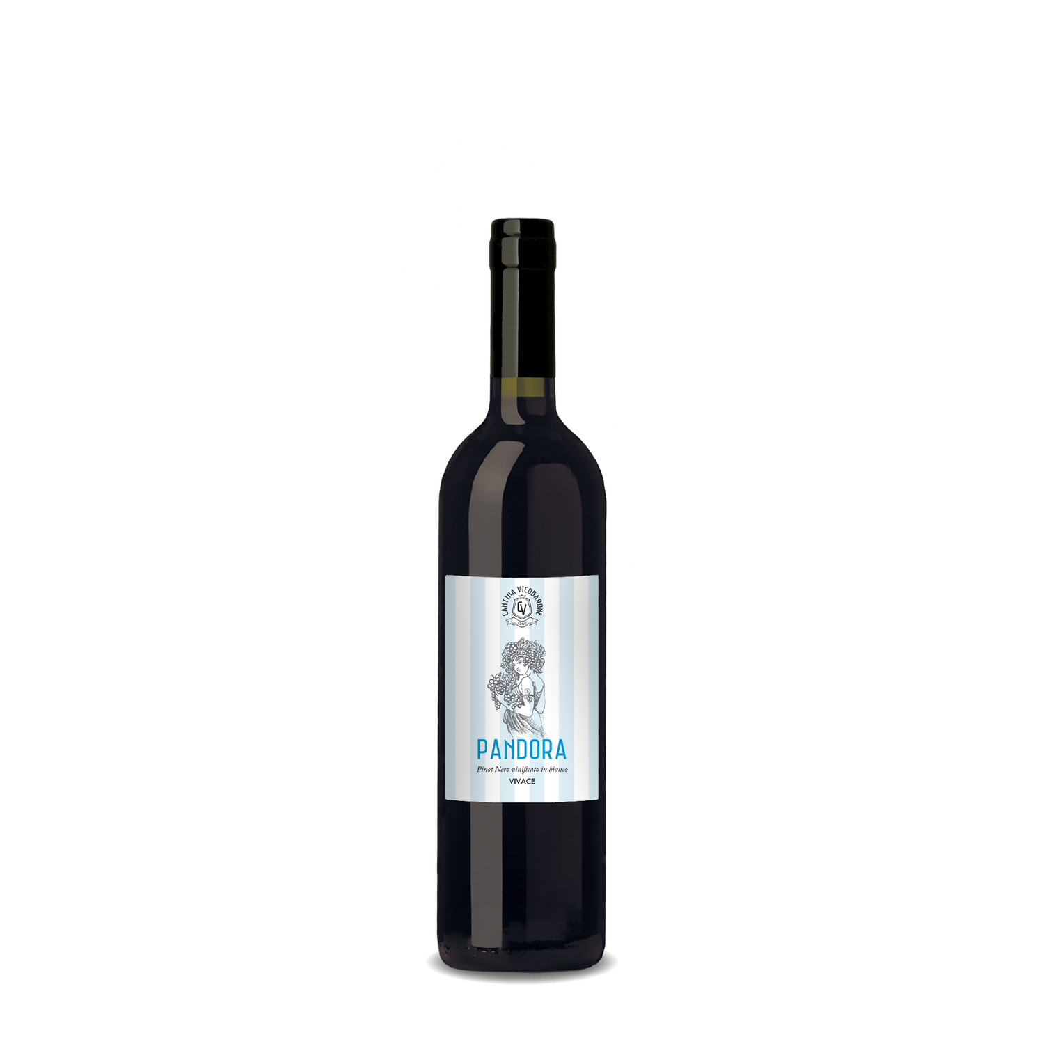 Pandora - Oltrepò Pavese Denominazione di Origine Controllata Pinot Nero Vinificato in Bianco Vino Frizzante