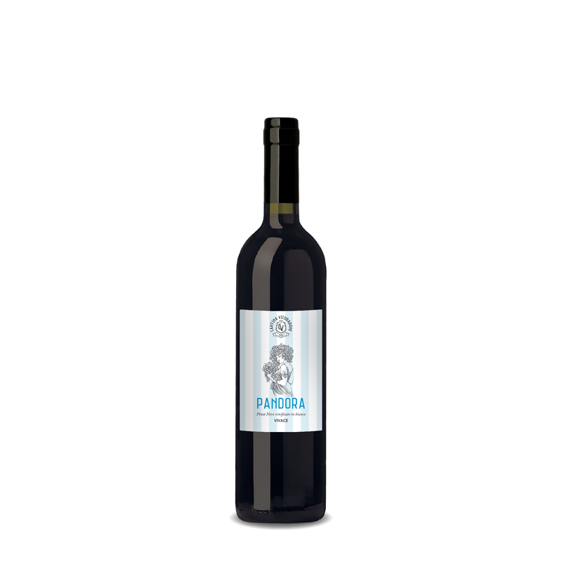 Pandora - Oltrepò Pavese Denominazione di Origine Controllata Pinot Nero Vinificato in Bianco Vino Frizzante
