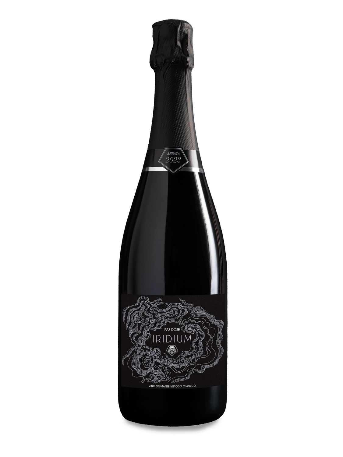 Iridium Pas Dosé 2023 - Colli Piacentini D.O.C. Pinot Nero - Vino Spumante Pas Dosé - Metodo Classico