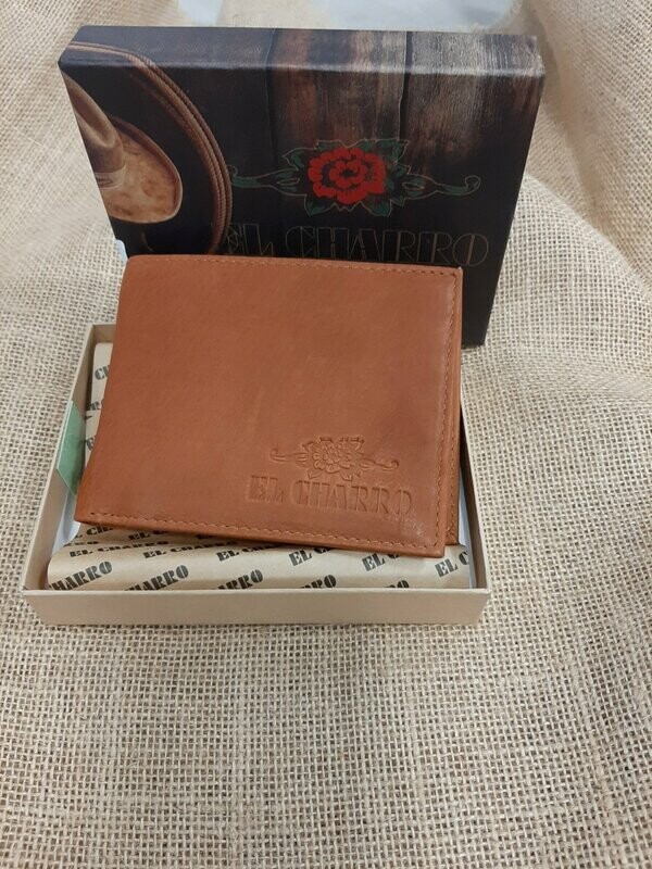 PORTAFOGLIO EL CHARRO VERA PELLE BOVINA EW902 DARK TAN PORTAFOGLIO EL CHARRO VERA PELLE BOVINA EW902 DARK TAN