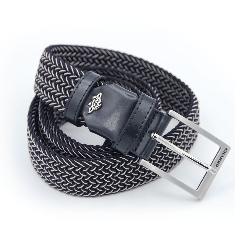 C2051 CINTURA CHARRO ELASTICO E PELLE MELANGE