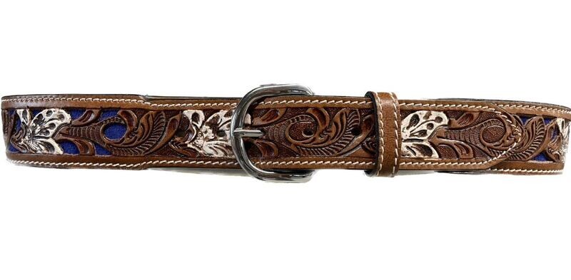 CINTURA EL CHARRO E133, CON INTAGLIO FLOREALE
