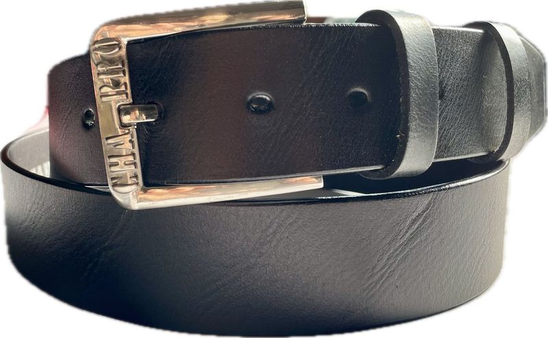 C0001/40 EL CHARRO BELT REAL LEATHER COLOR BLACK