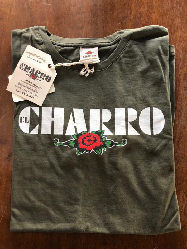 EL CHARRO T-SHIRT MILITARY GREEN